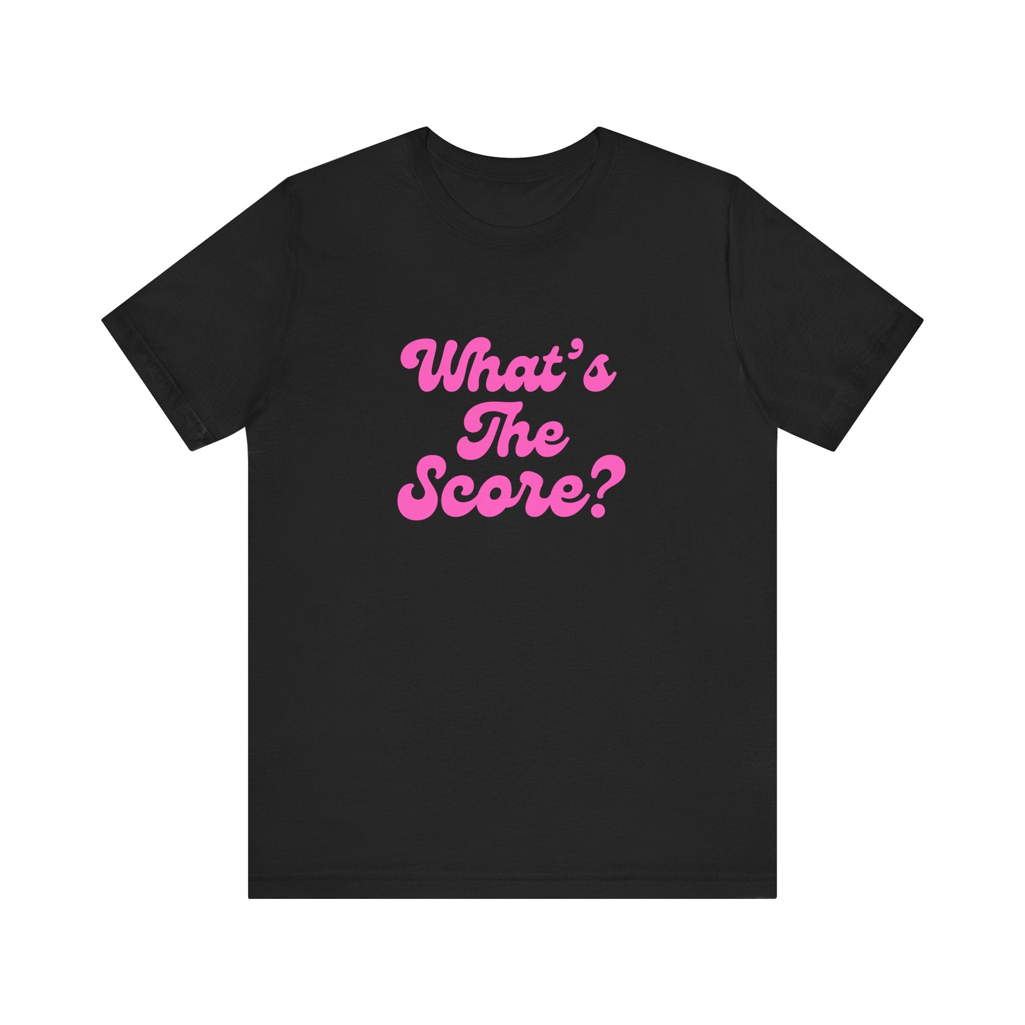 Pickleball T-Shirt | What's the Score? | Pink Wednesdays Collection