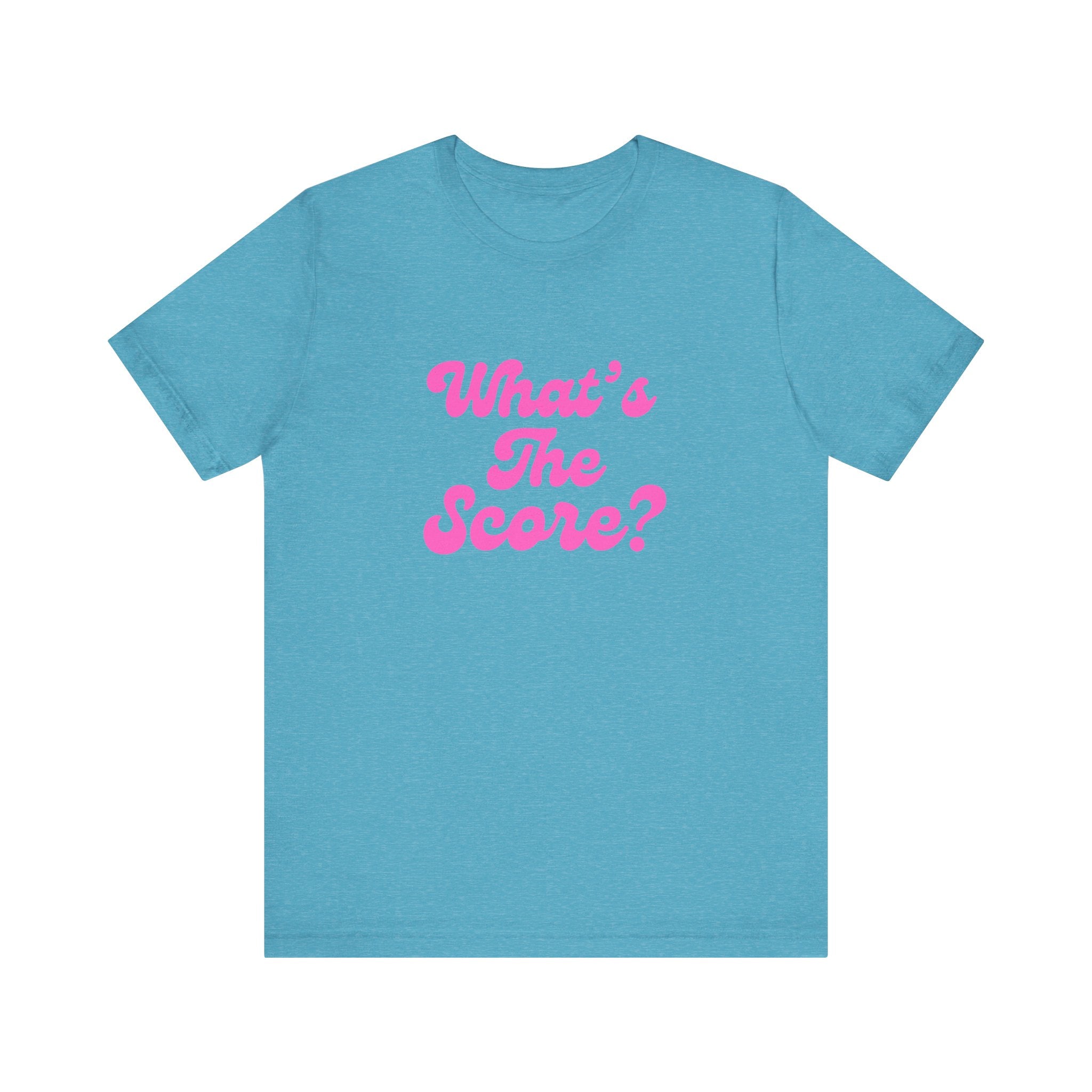 Pickleball T-Shirt | What's the Score? | Pink Wednesdays Collection
