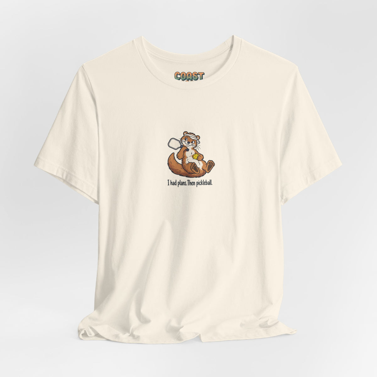 Otter pickleball t-shirt, I Had Plans, Then Pickleball
