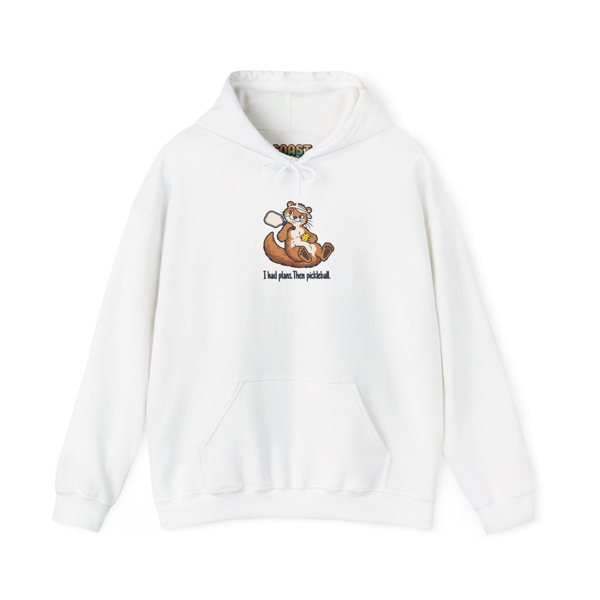 Otter pickleball hoodie in White