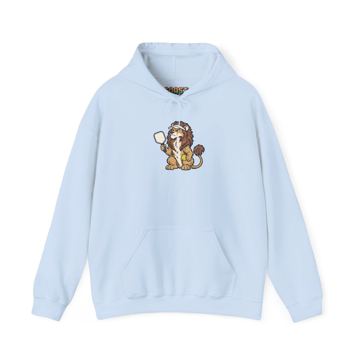 Lion pickleball hoodie in Light Blue