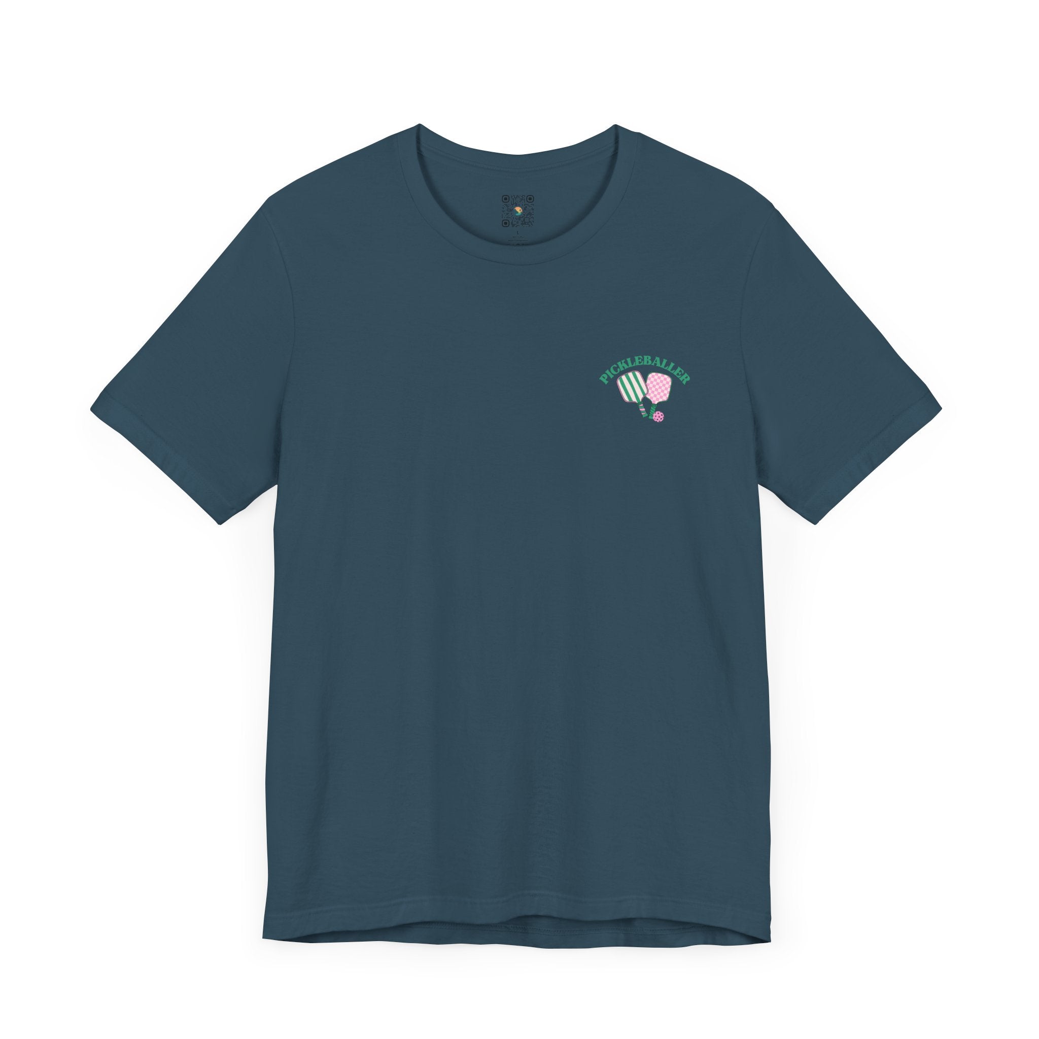 Pickleball T-Shirt - Pickleballer and Paddles