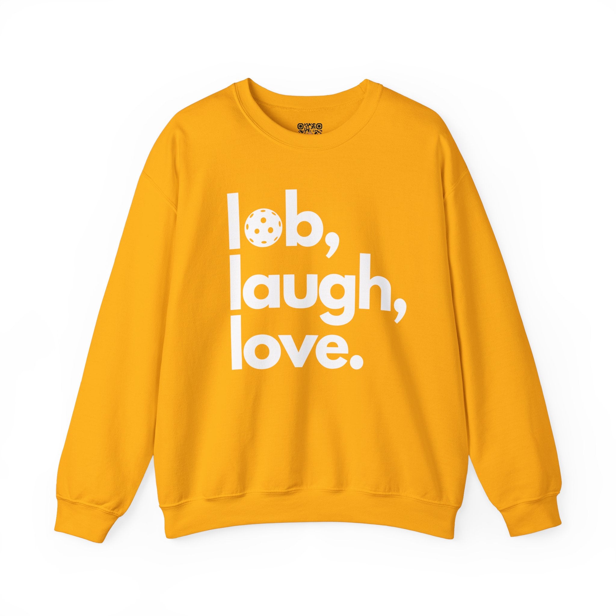 Pickleball Crewneck Sweatshirt - Lob, Laugh, Love.