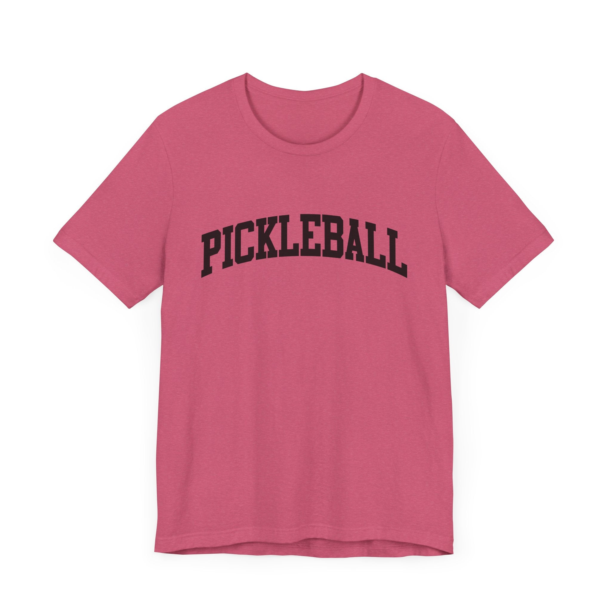 Pickleball T-Shirt - Arched PICKLEBALL Design
