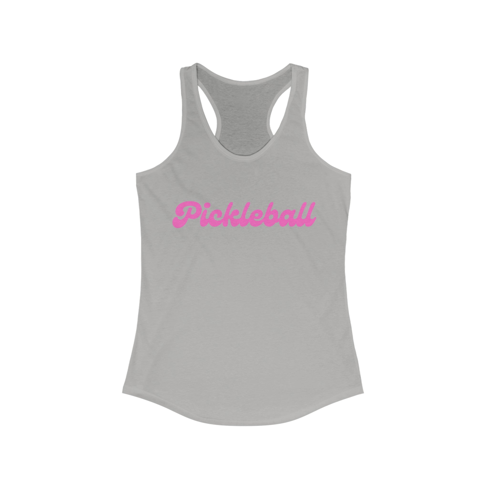 Women's Racerback Slim Fit Pickleball Tank | Pickleball | Pink Wednesdays Collection