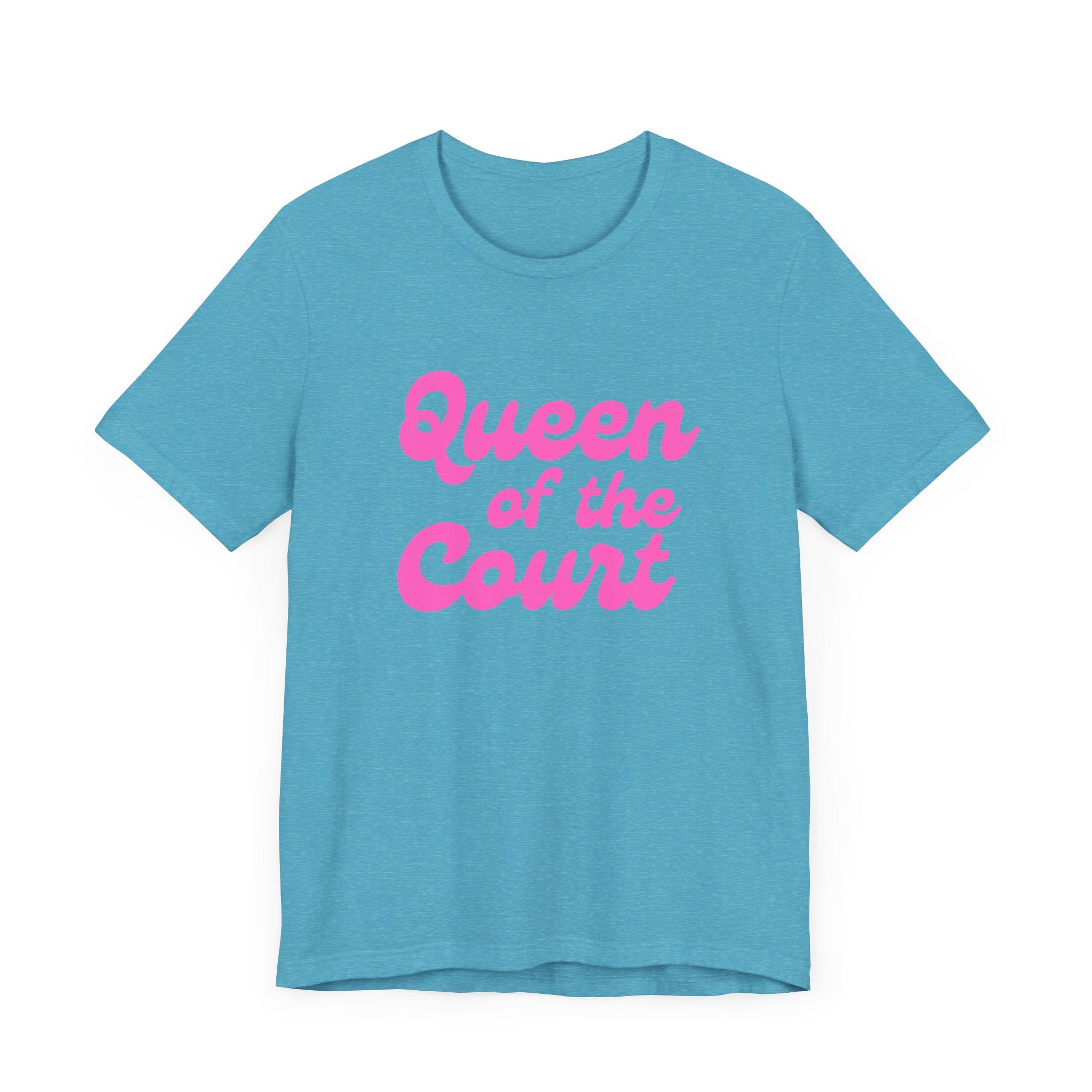 Pickleball T-Shirt | Queen of the Court | Pink Wednesdays Collection