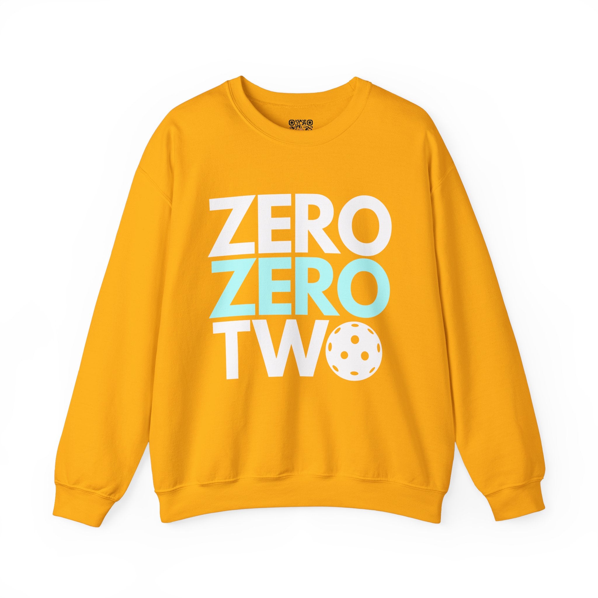 Pickleball Crewneck Sweatshirt - Zero, Zero, Two. - Pickleball Sweatshirt for Women & Men