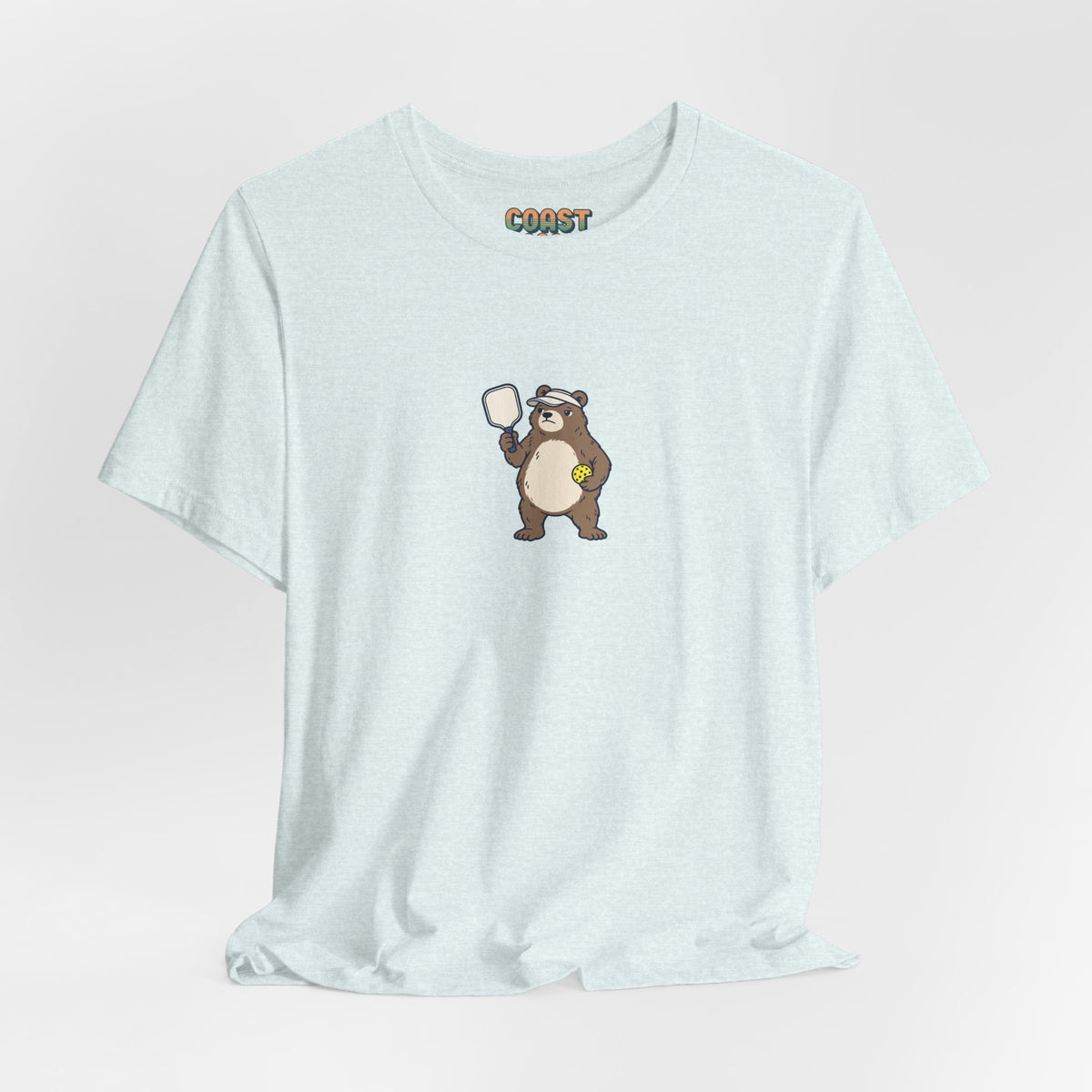Bear pickleball t-shirt, Bear With Me, I'm Serving