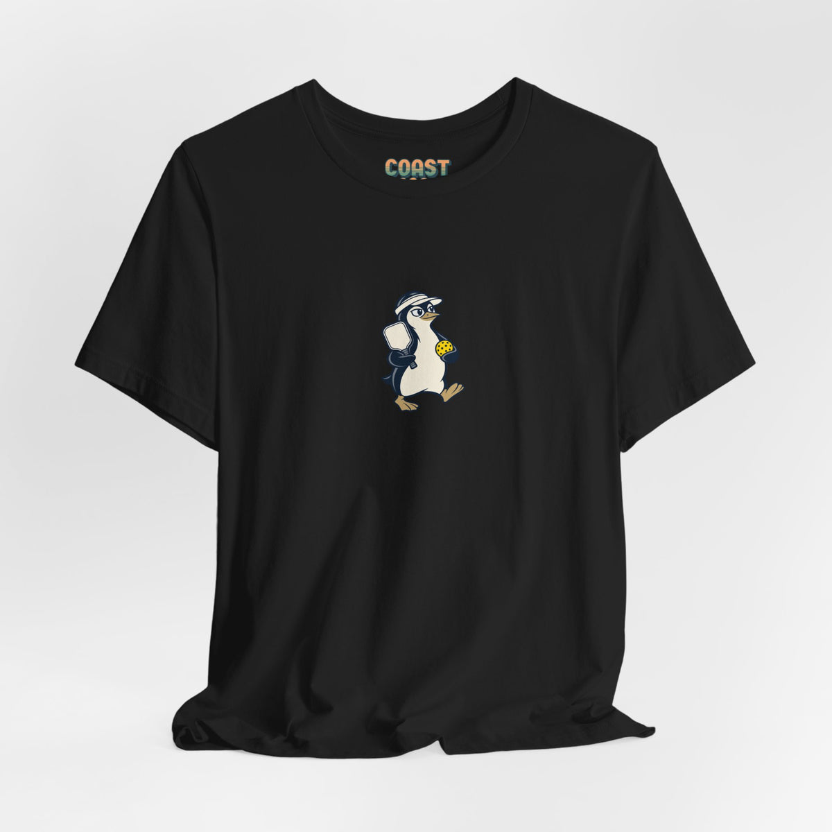 Penguin pickleball t-shirt, Cool Under Pressure