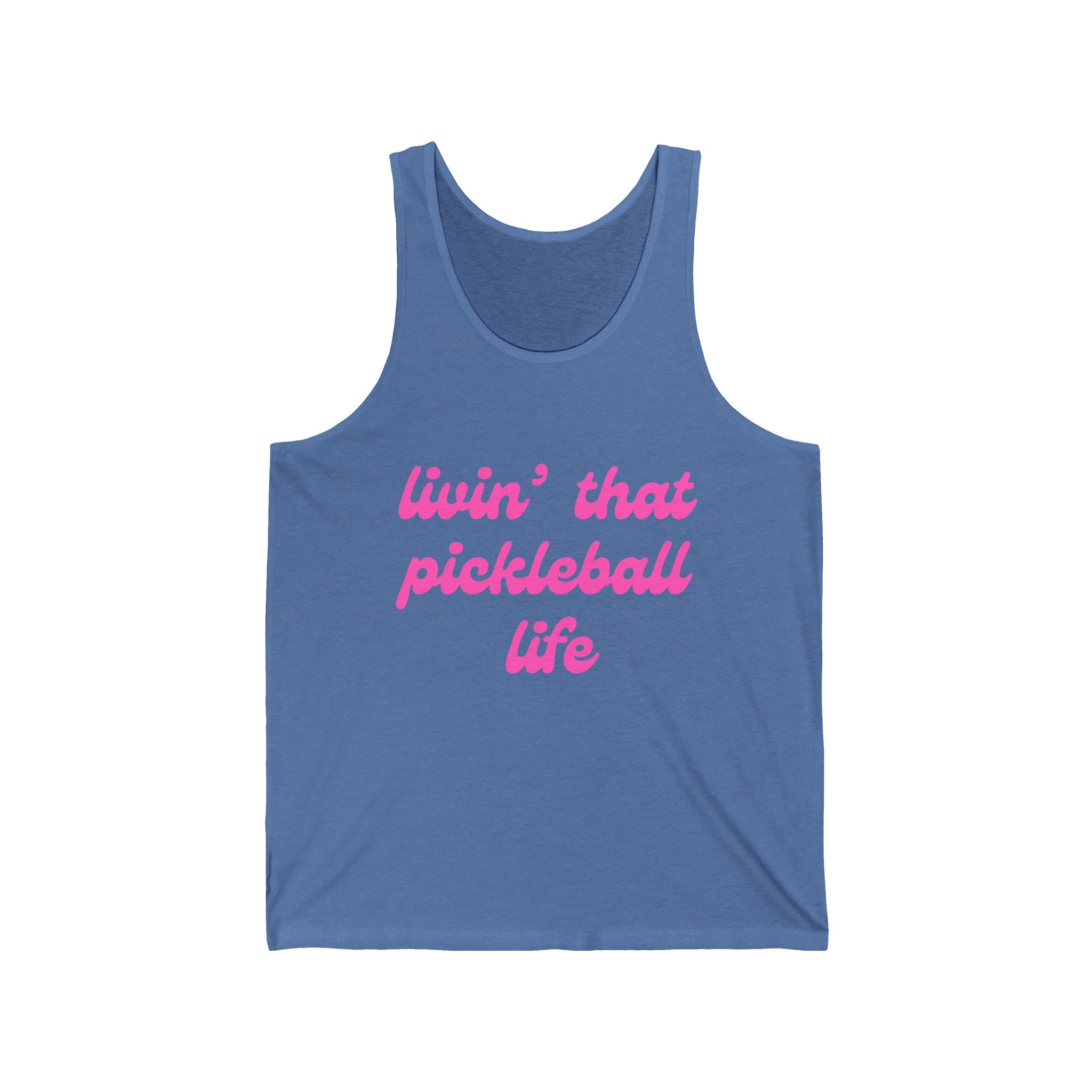 Pickleball Tank | Livin' that Pickleball Life | Pink Wednesdays Collection