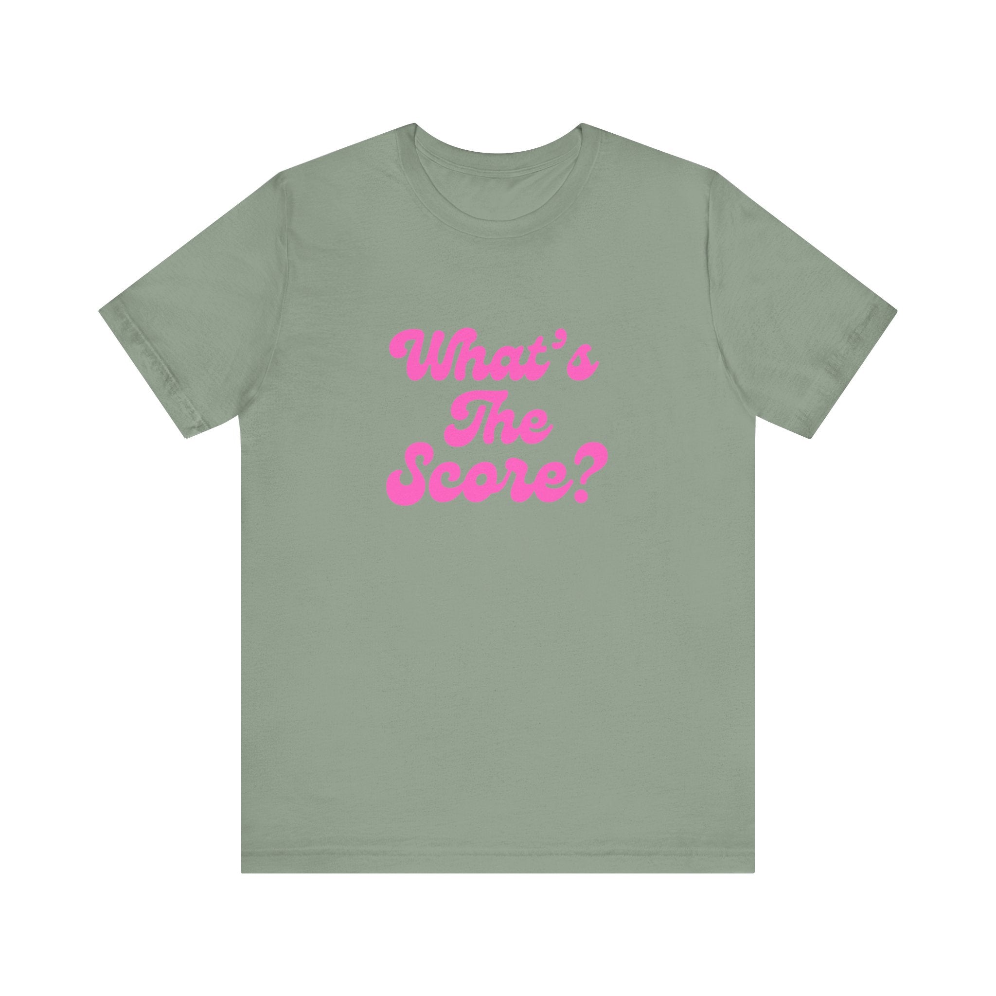 Pickleball T-Shirt | What's the Score? | Pink Wednesdays Collection