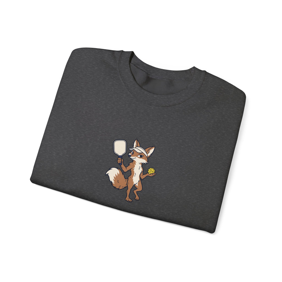 Fox pickleball crewneck sweatshirt, Sly Little Dinks