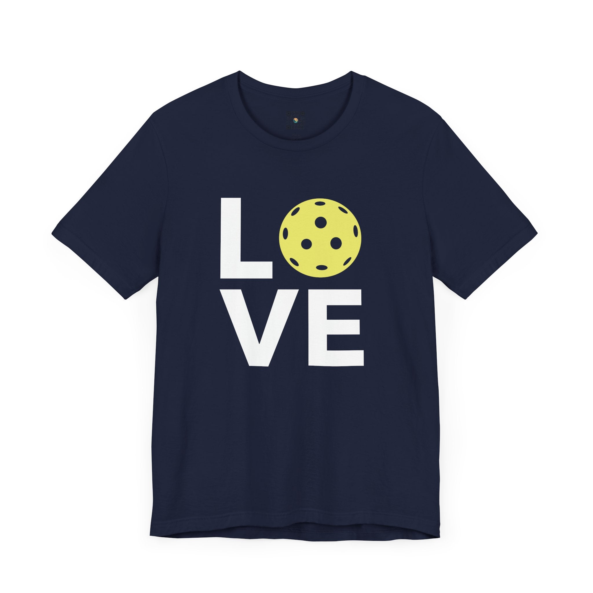 Pickleball T-Shirt - LOVE Pickleball with Yellow Ball