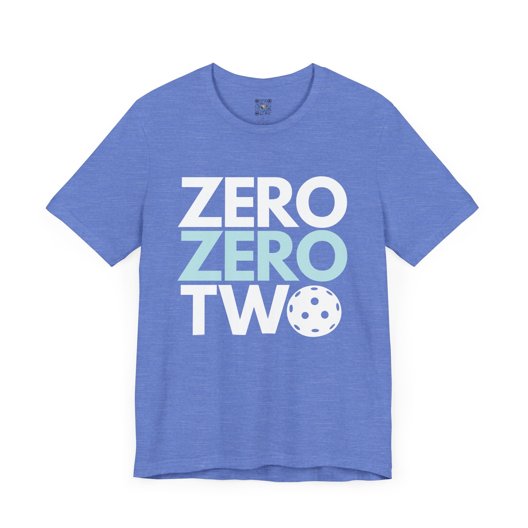 Pickleball T-Shirt - ZERO ZERO TWO with Pickleball Design