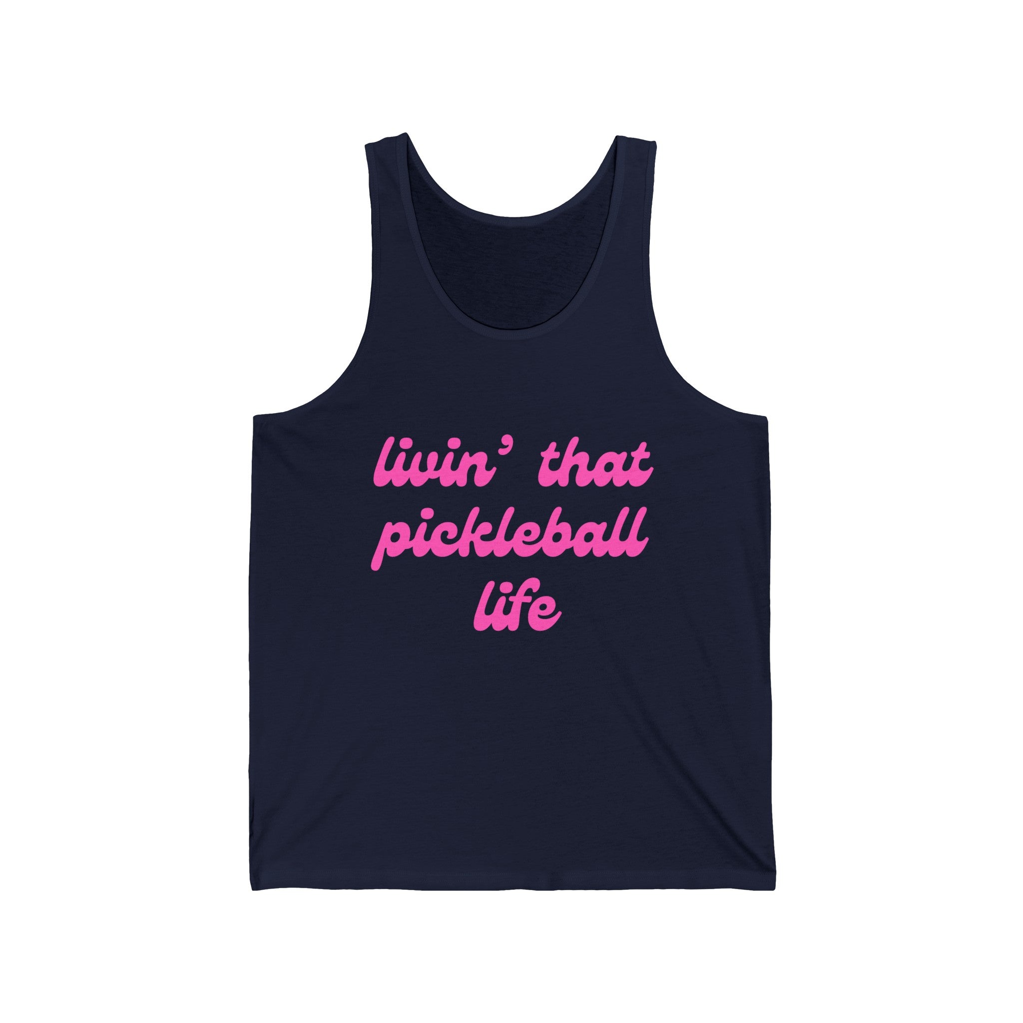 Pickleball Tank | Livin' that Pickleball Life | Pink Wednesdays Collection