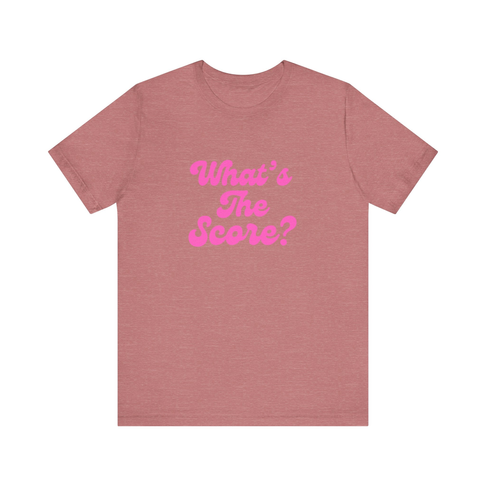 Pickleball T-Shirt | What's the Score? | Pink Wednesdays Collection