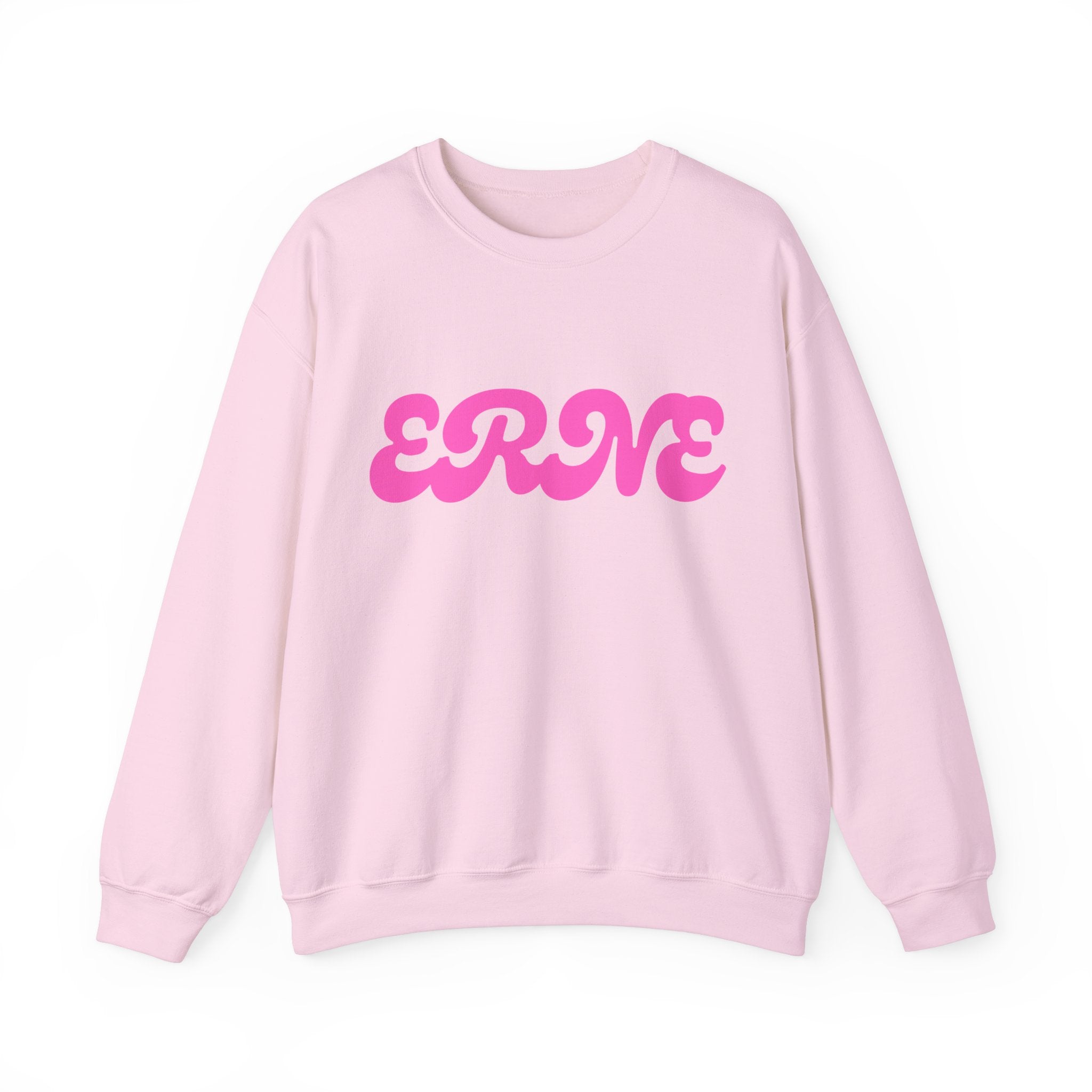 Heavy Blend Crewneck Sweatshirt | ERNE | Pink Wednesdays Collection