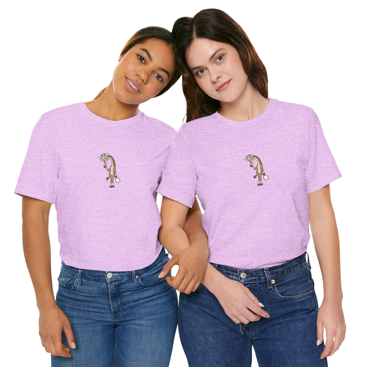 Giraffe pickleball t-shirt, Head and Shoulders Above the Kitchen