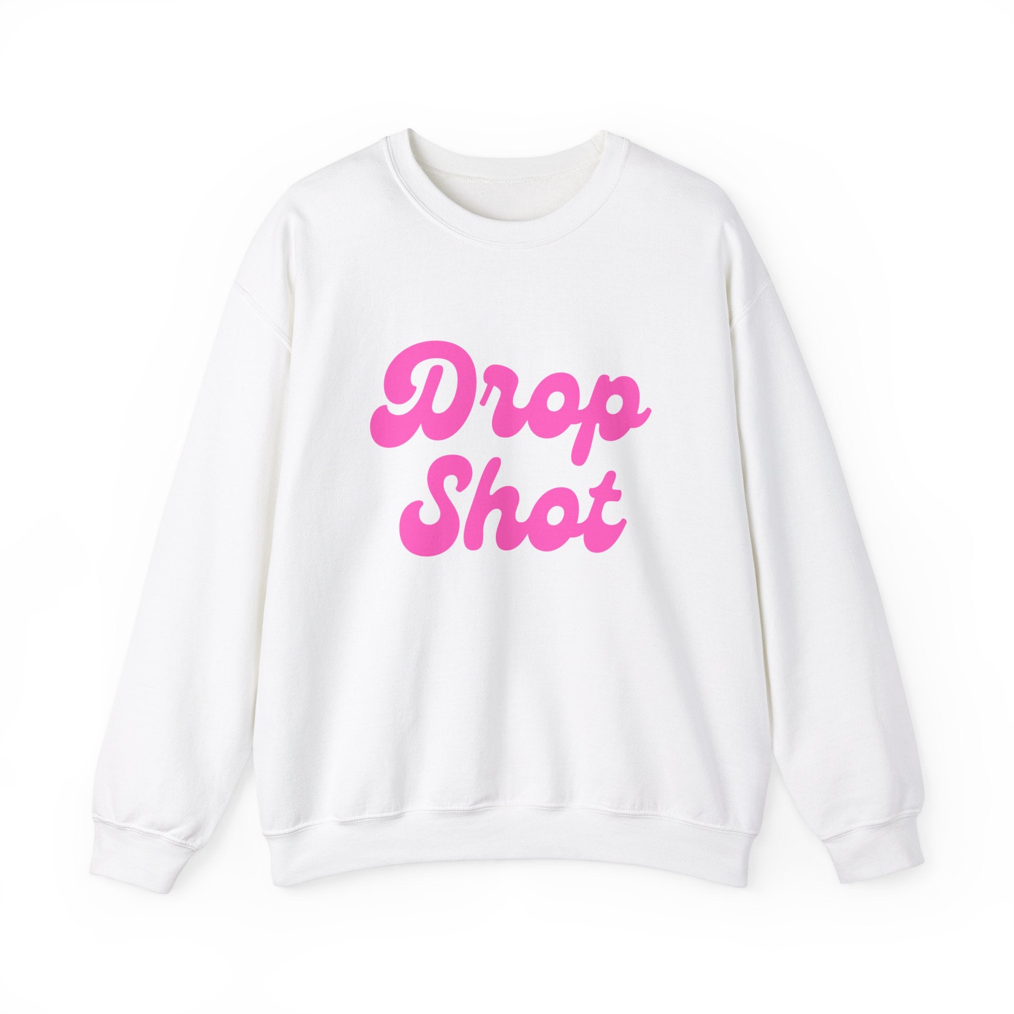 Heavy Blend Crewneck Sweatshirt | Drop Shot | Pink Wednesdays Collection