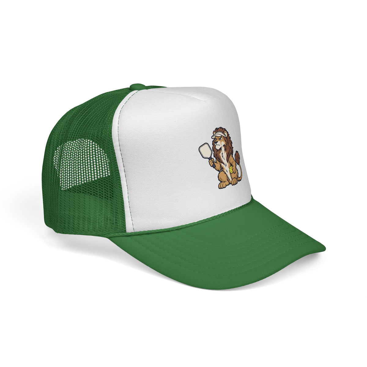 Lion pickleball trucker hat, Confident Company