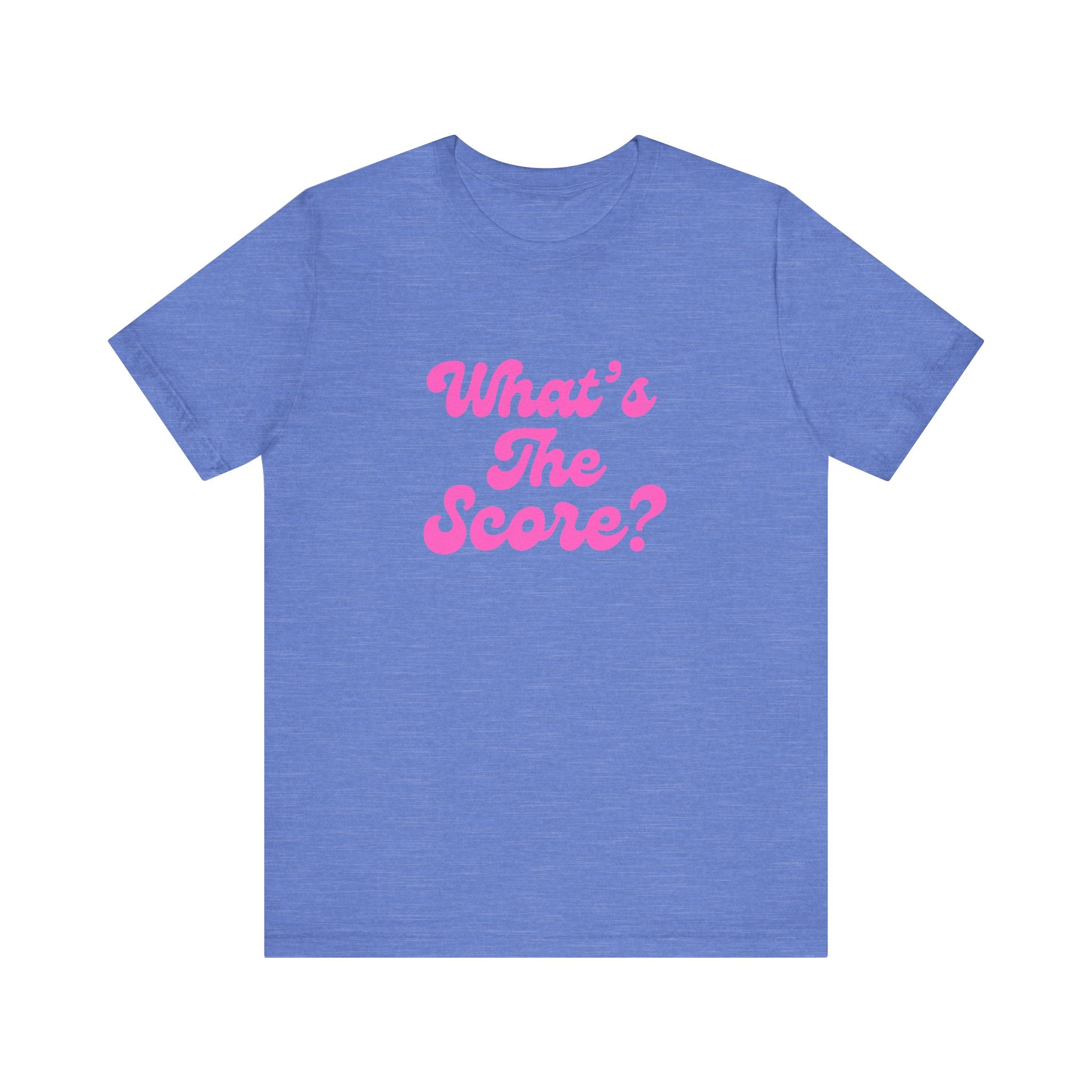 Pickleball T-Shirt | What's the Score? | Pink Wednesdays Collection