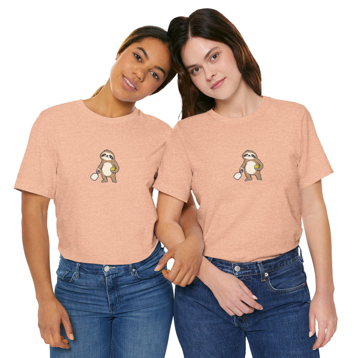 Sloth pickleball t-shirt, Saving Energy for Game Point