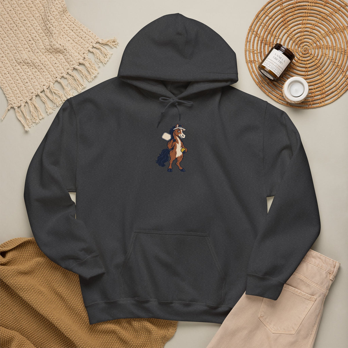 Horse pickleball hoodie, Horsing Around at the Kitchen