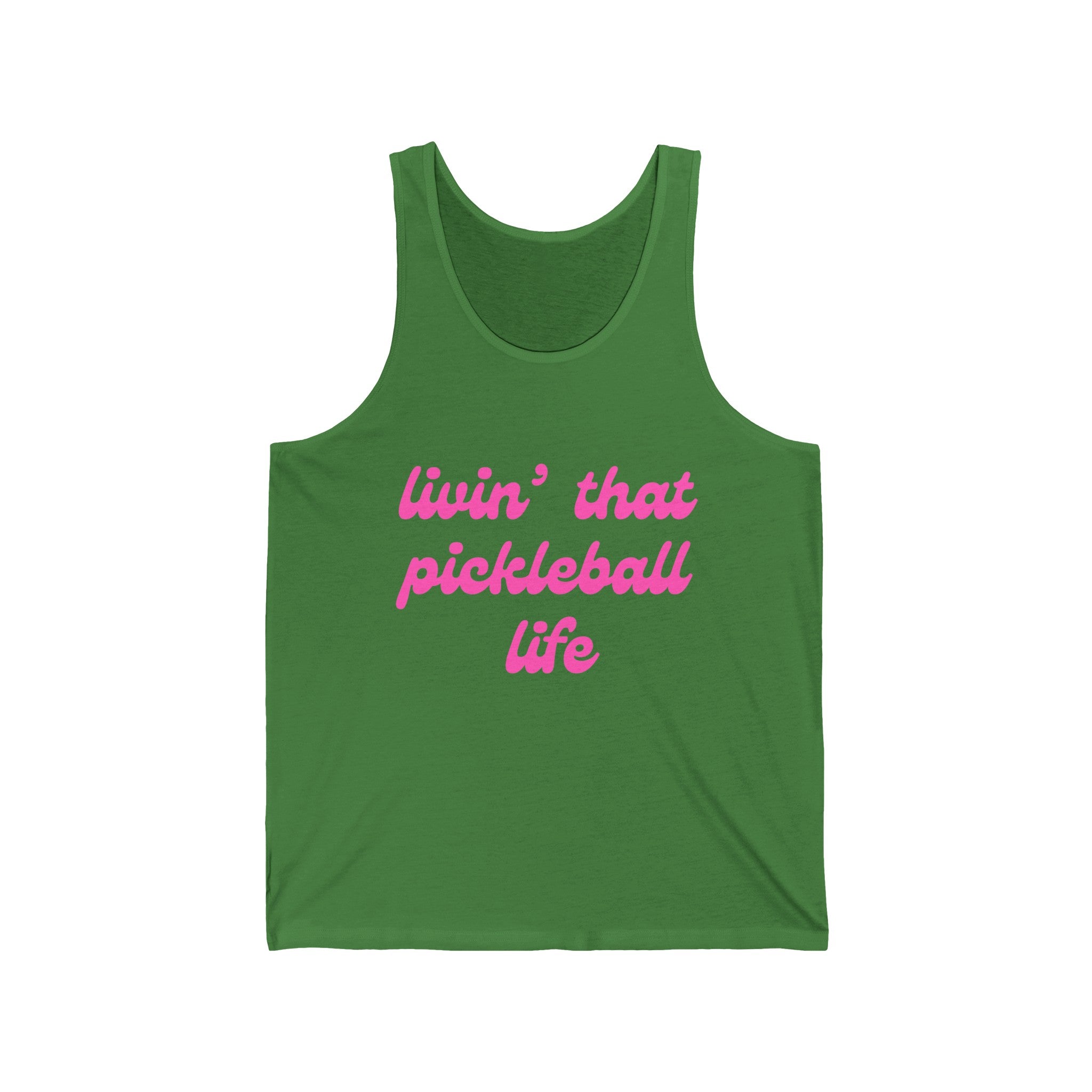 Pickleball Tank | Livin' that Pickleball Life | Pink Wednesdays Collection