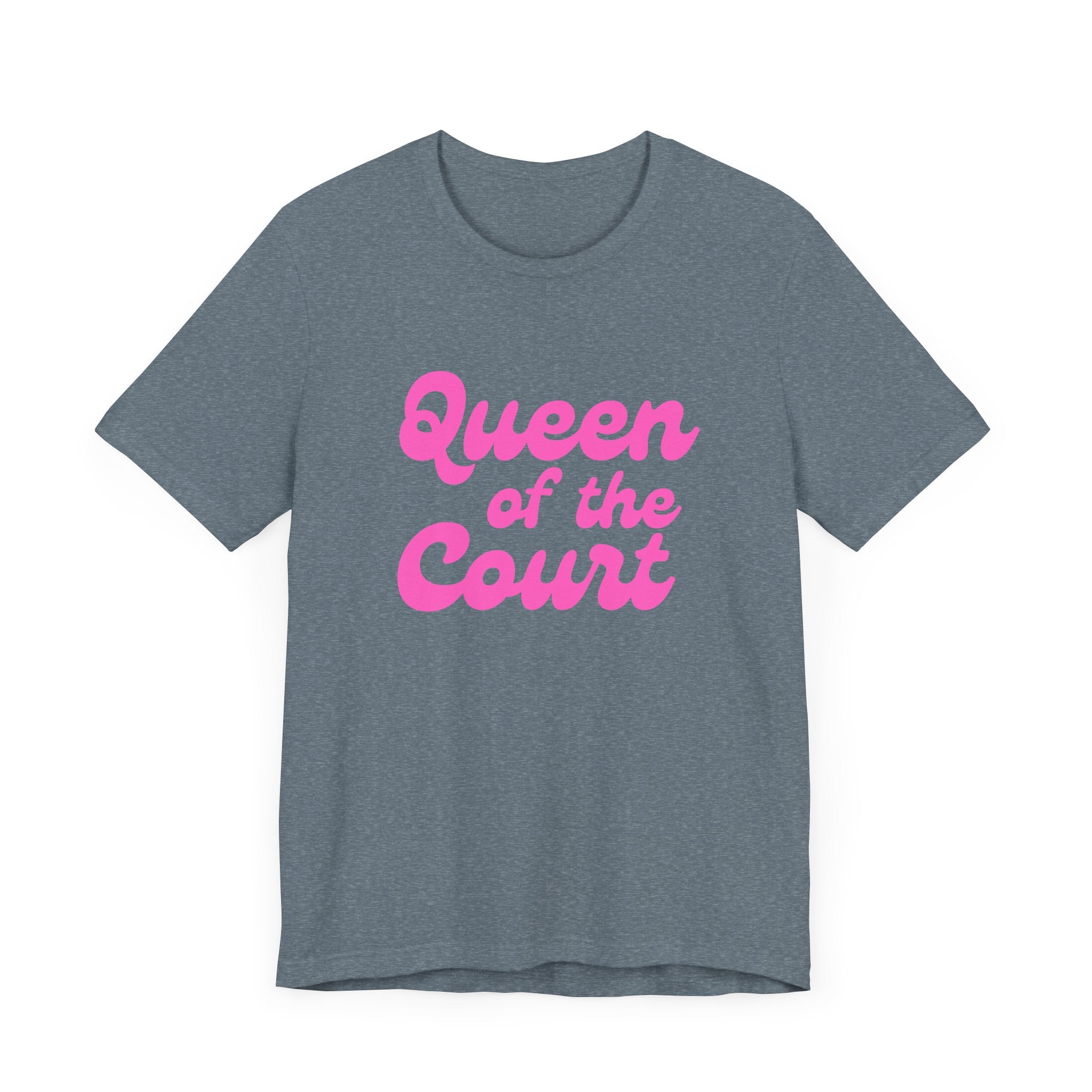 Pickleball T-Shirt | Queen of the Court | Pink Wednesdays Collection