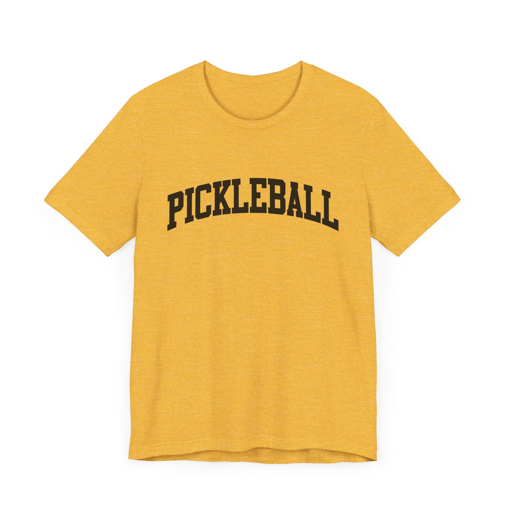 Pickleball T-Shirt - Arched PICKLEBALL Design