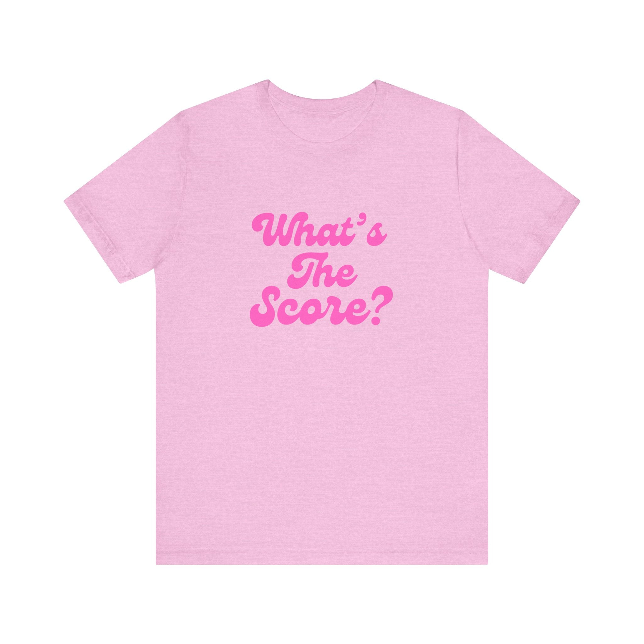 Pickleball T-Shirt | What's the Score? | Pink Wednesdays Collection