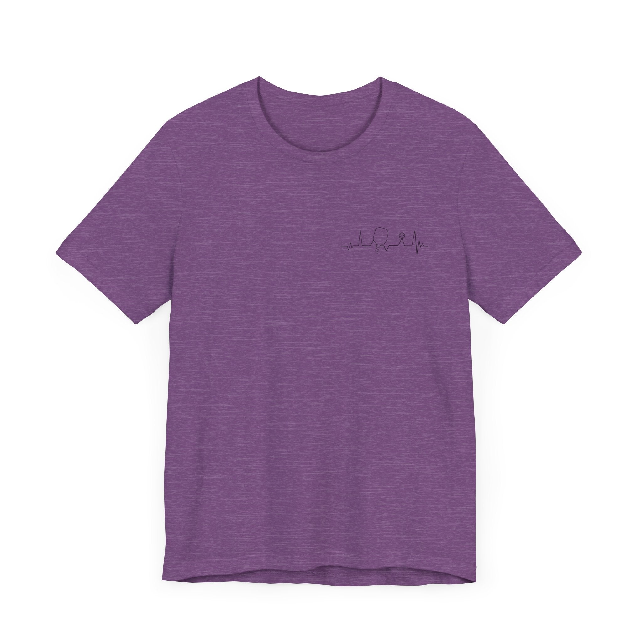 Pickleball T-Shirt - Pickleball Heartbeat