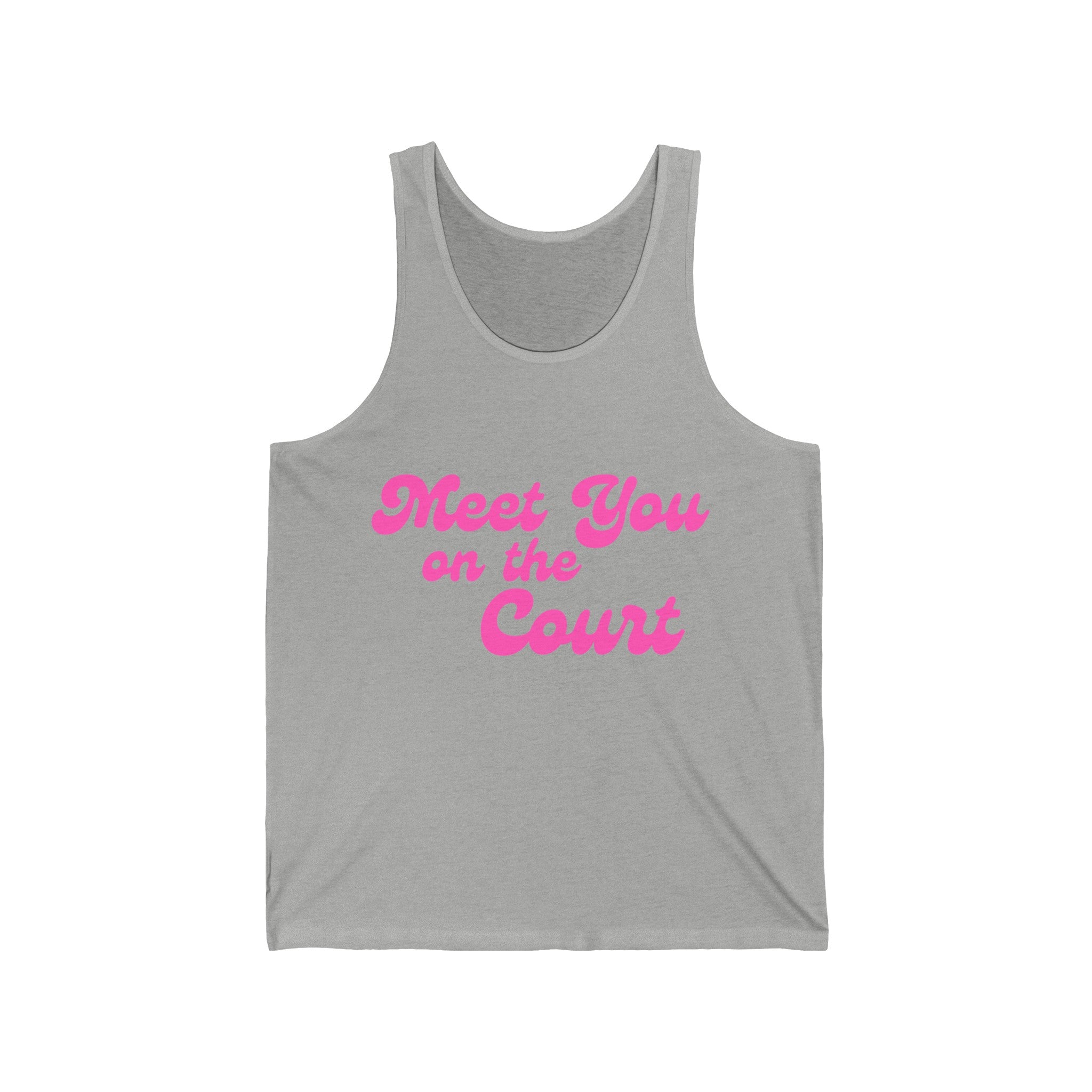 Pickleball Tank | Meet you on the Court | Pink Wednesdays Collection