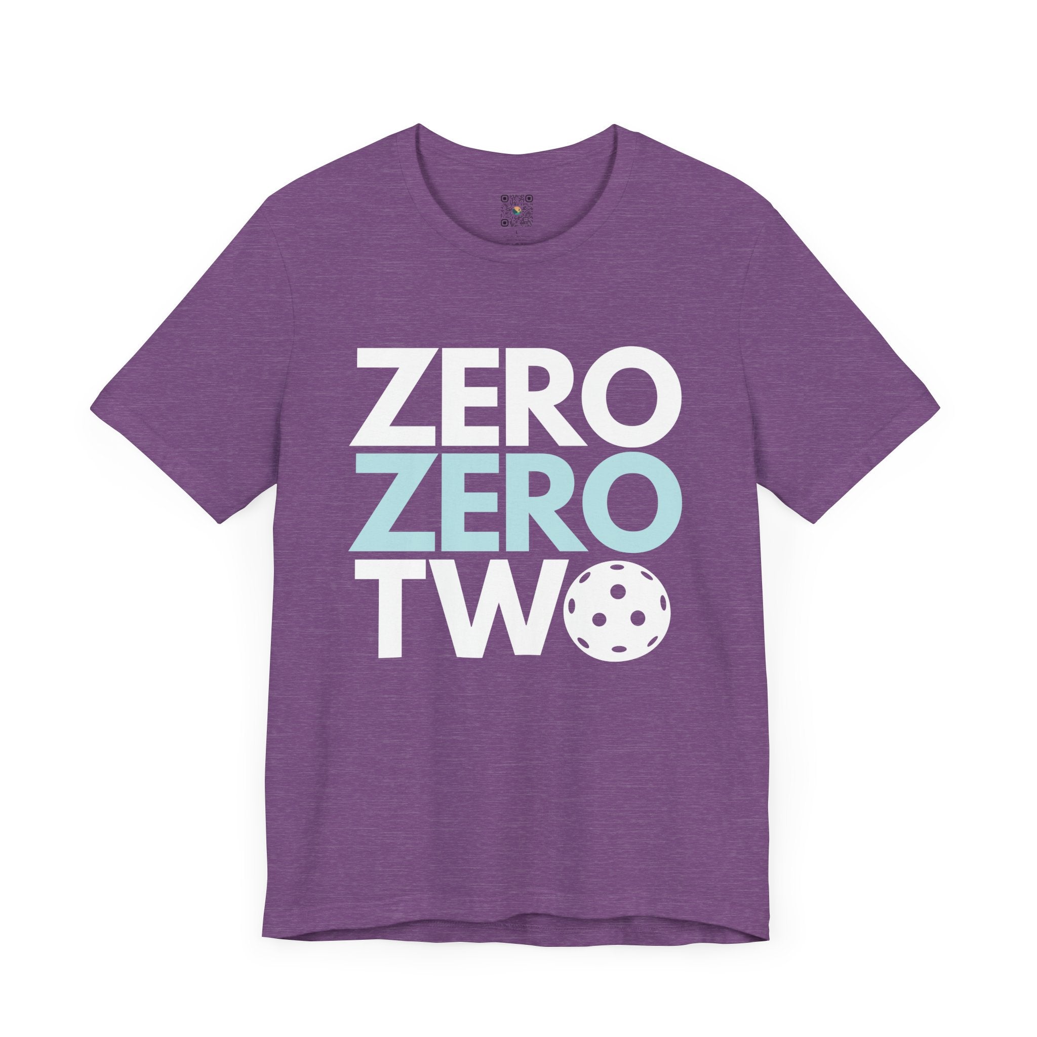 Pickleball T-Shirt - ZERO ZERO TWO with Pickleball Design