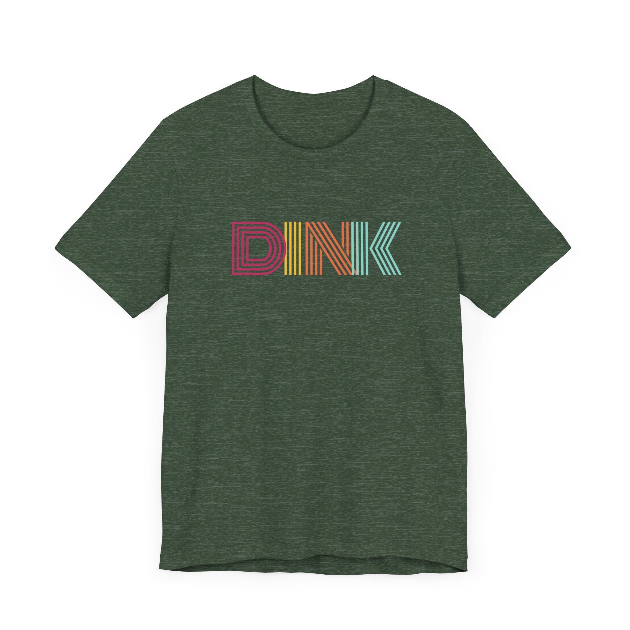 Classic Pickleball T-Shirt - Colorful Dink