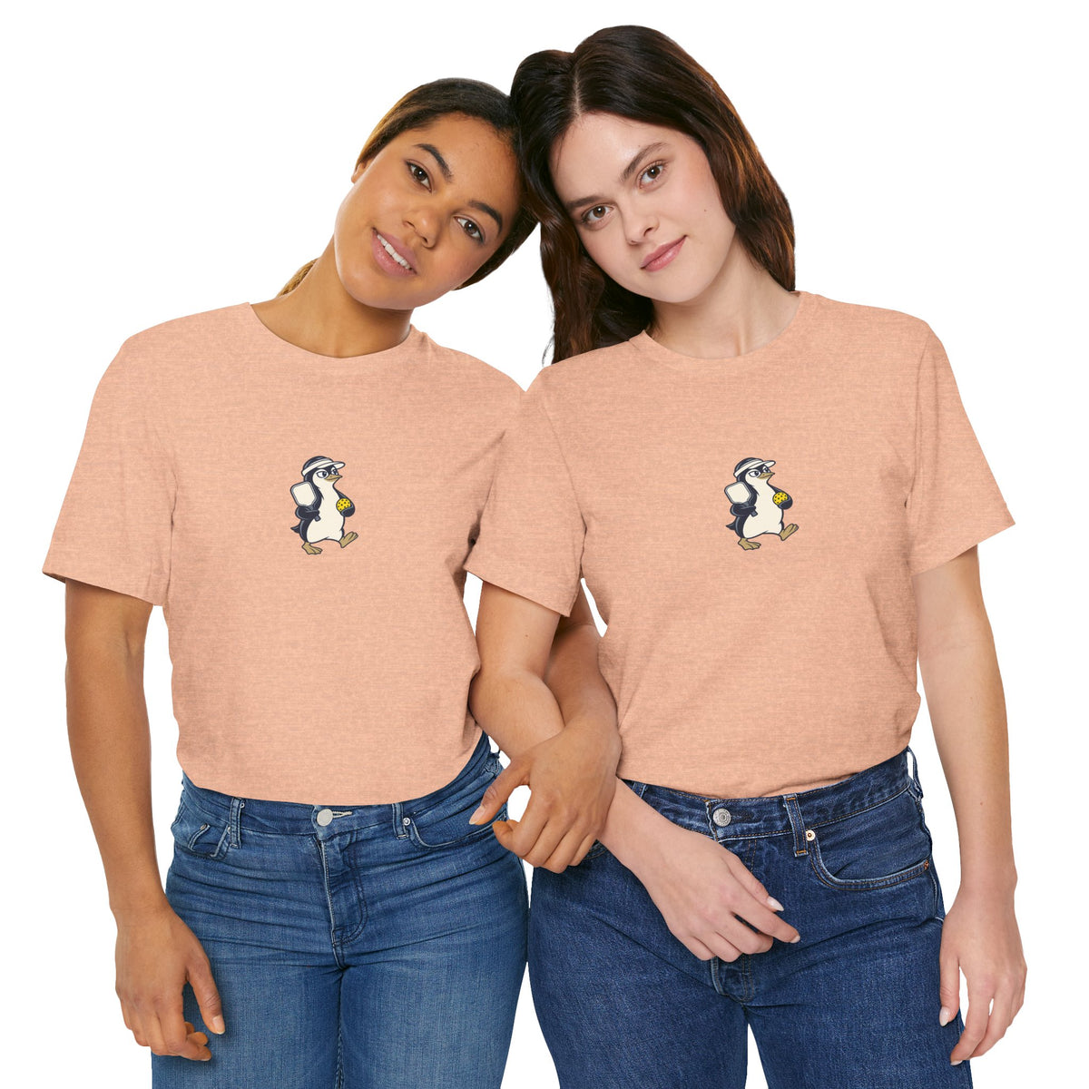 Penguin pickleball t-shirt, Cool Under Pressure