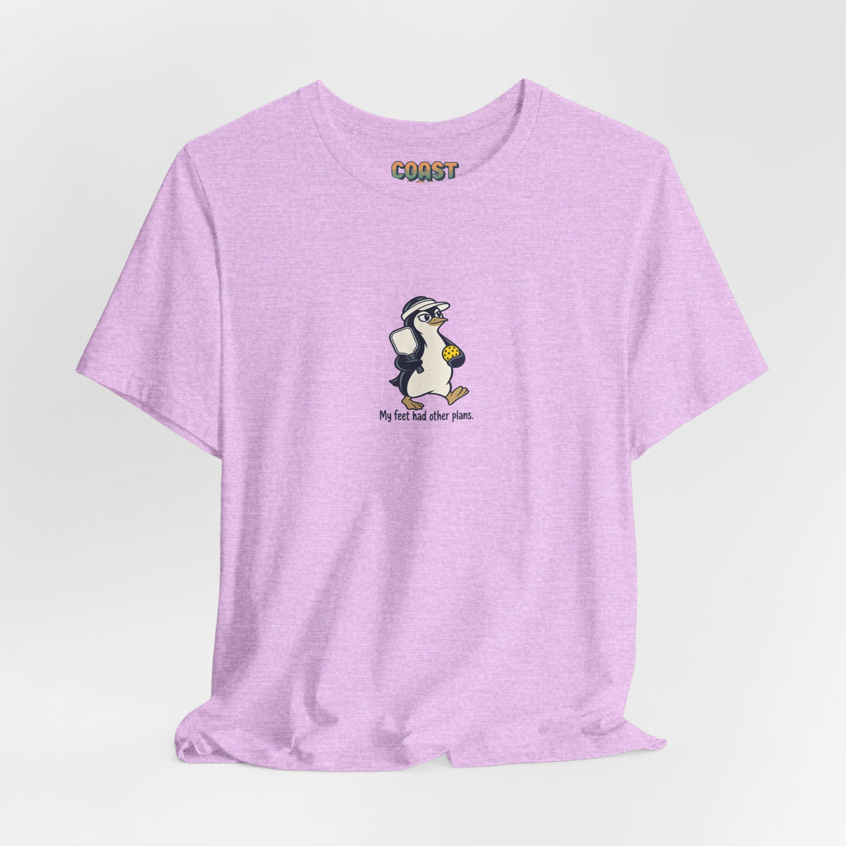 Penguin pickleball t-shirt, My Feet Had Other Plans