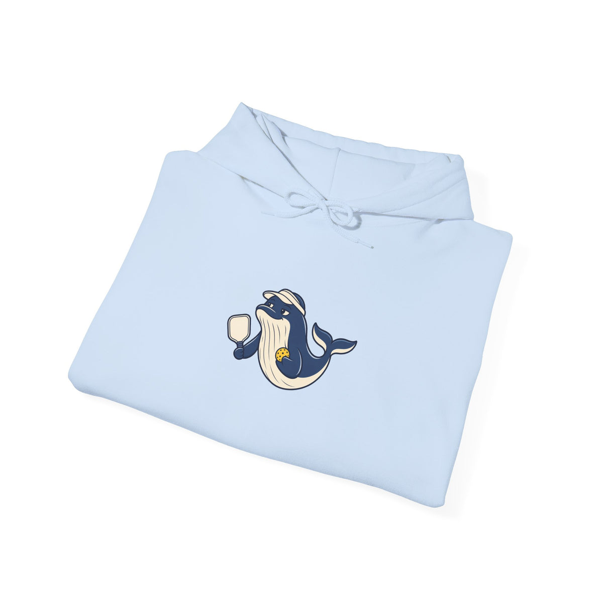 Whale pickleball hoodie, Making Waves at the Net