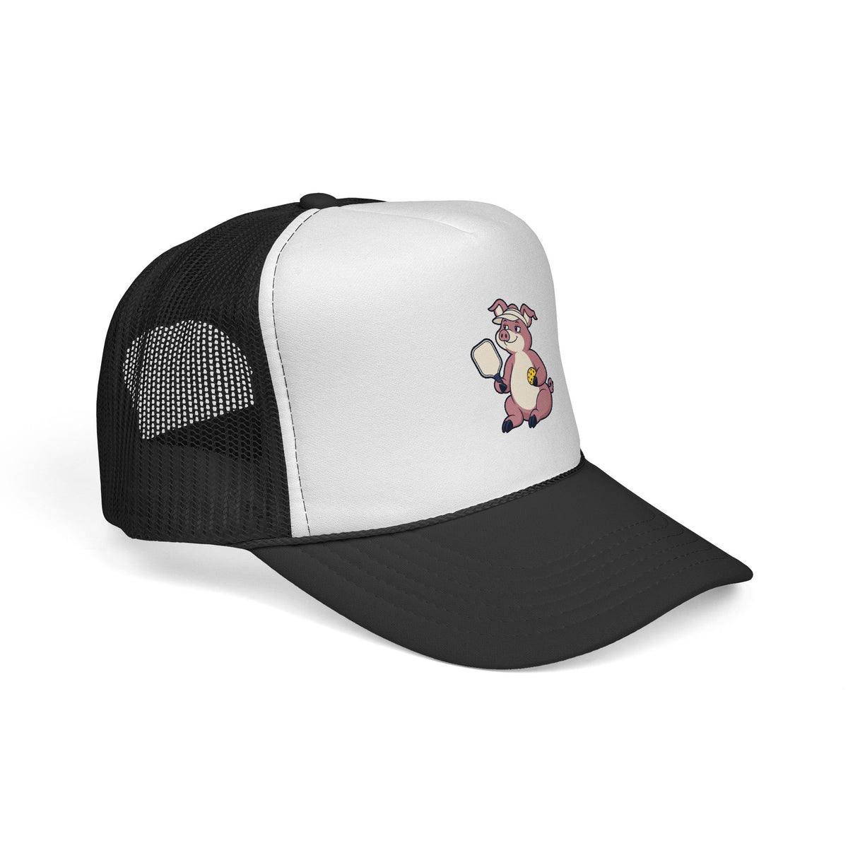 Pig pickleball trucker hat, Happy to Be Here