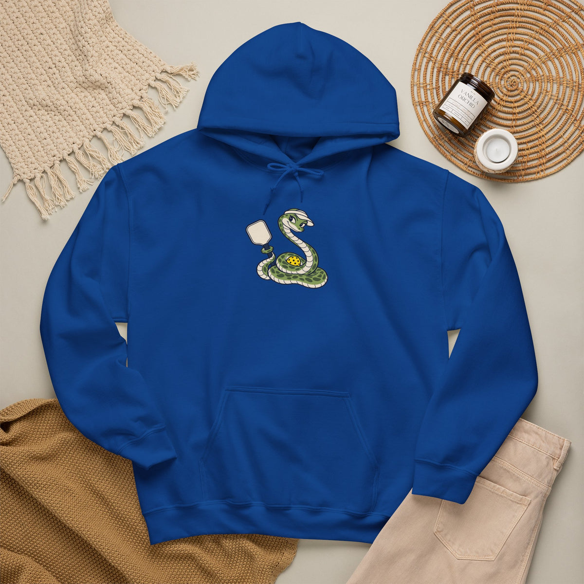 Snake pickleball hoodie, Slithering Into the Kitchen