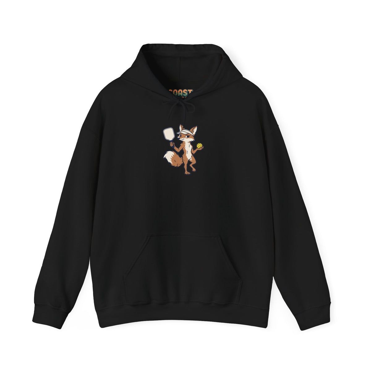 Fox pickleball hoodie in Black