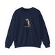 Funny Giraffe Pickleball Crewneck Sweatshirt - That Lob Looked Higher to You