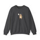 Capybara Pickleball Crewneck Sweatshirt - No Rush, We Play to Eleven