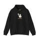 Funny Duck Pickleball Hoodie - My Partner Said Leave It