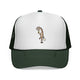 Pickleball Giraffe Trucker Hat — A Different View of the Court
