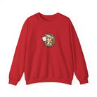 Hedgehog pickleball crewneck sweatshirt, Small Player, Full Commitment