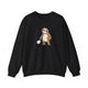 Sloth Pickleball Crewneck Sweatshirt - Saving Energy for Game Point