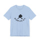 Baby Blue pickleball t-shirt with a paddle and ball icon over "Happy Place" text