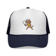 Dachshund Pickleball Trucker Hat — Small Dog, Big Game