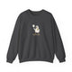 Funny Duck Pickleball Crewneck Sweatshirt - My Partner Said Leave It